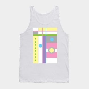 Pop Mod Pastels Tank Top